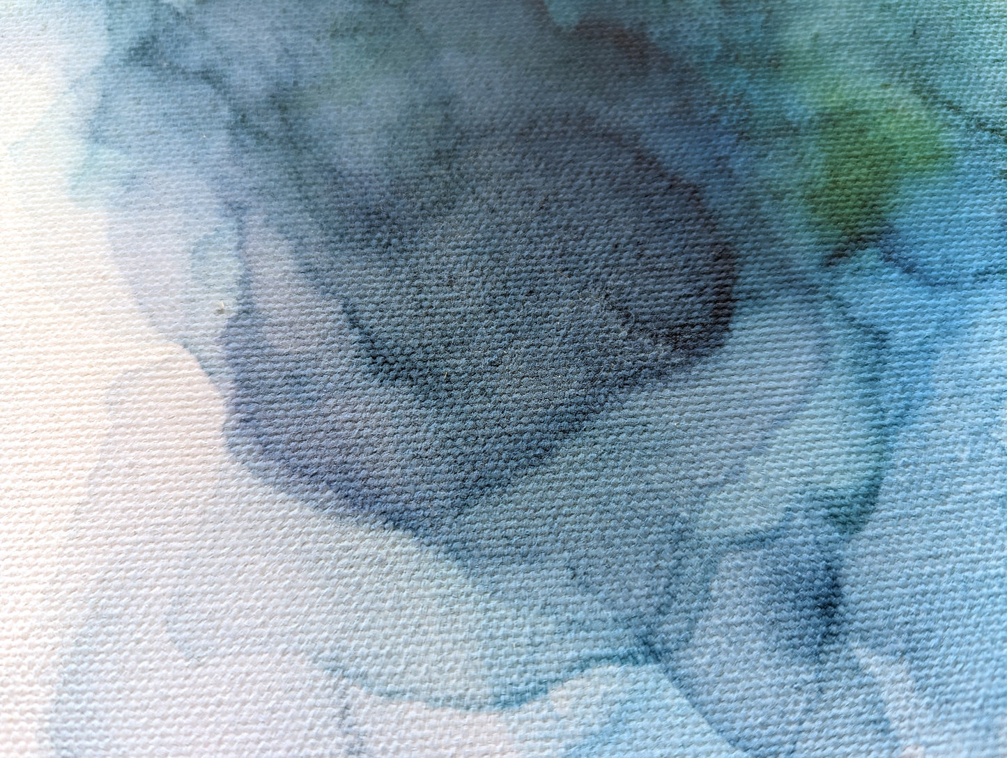 Zoomed in detail of painting.