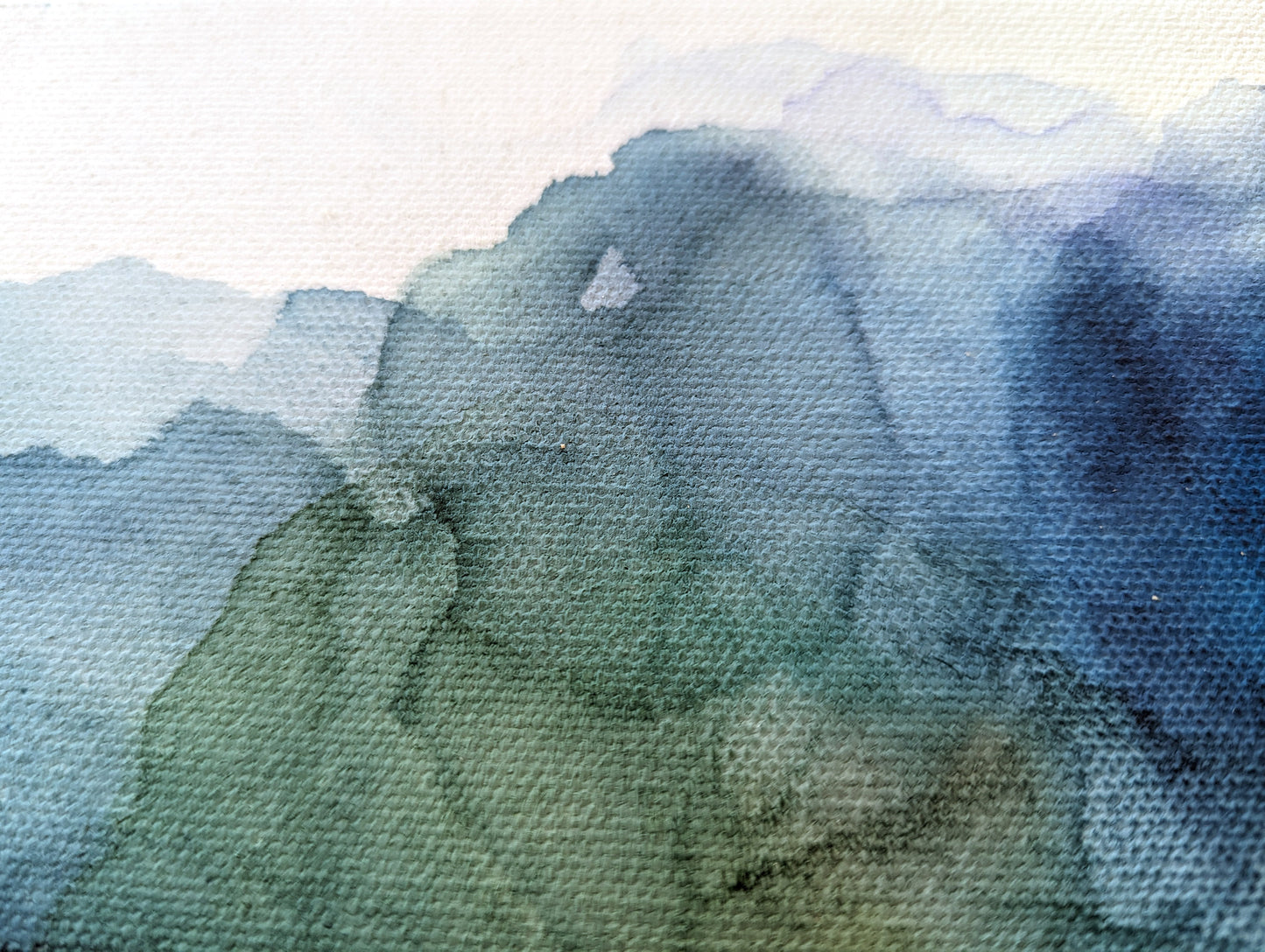 Zoomed in detail of painting.