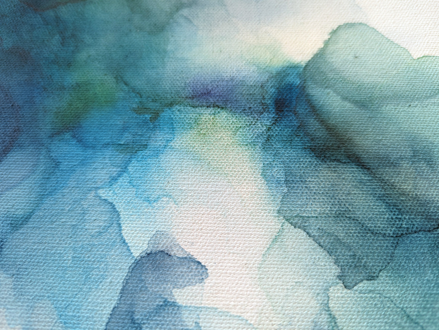 Zoomed in detail of painting.
