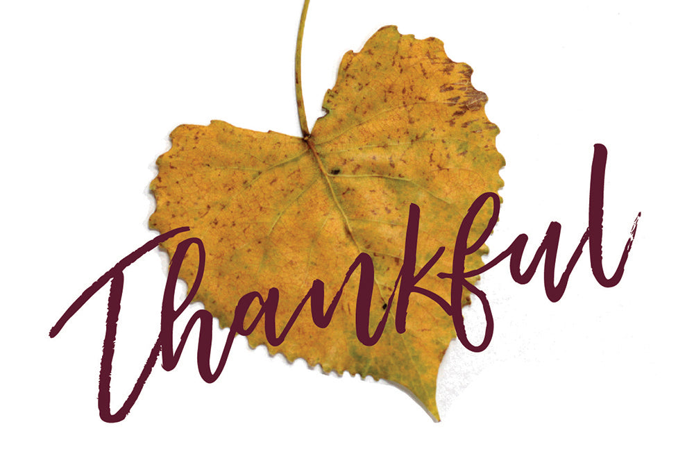 Zoomed in view of the heartshaped leave and wording.