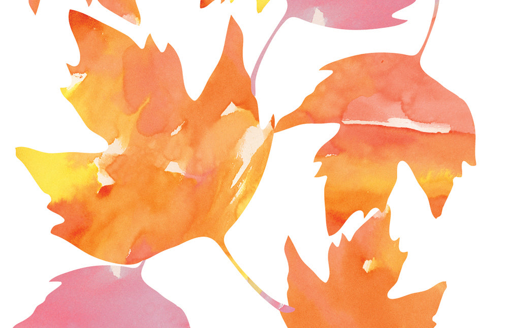 birthday wishes to a colleague | fall leaves greeting card