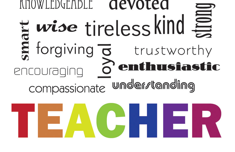 Zoomed in detail of card wording.