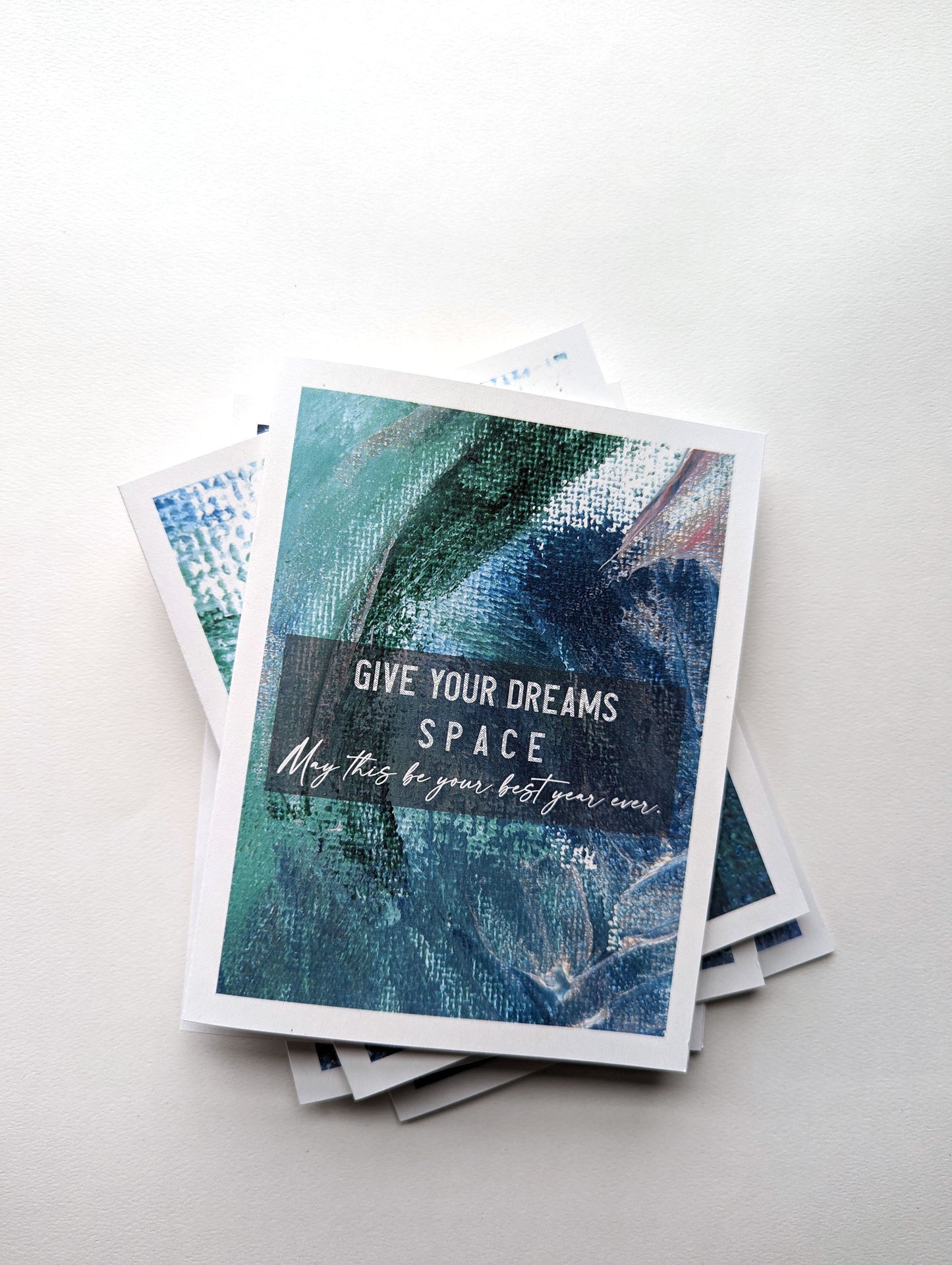 Front of greeting card.