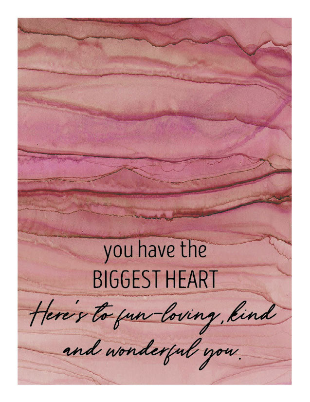 Front of greeting card.