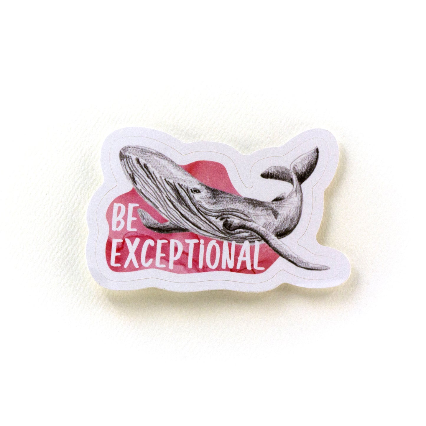 animal stickers | be exceptional whale