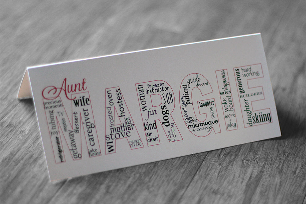 custom name art