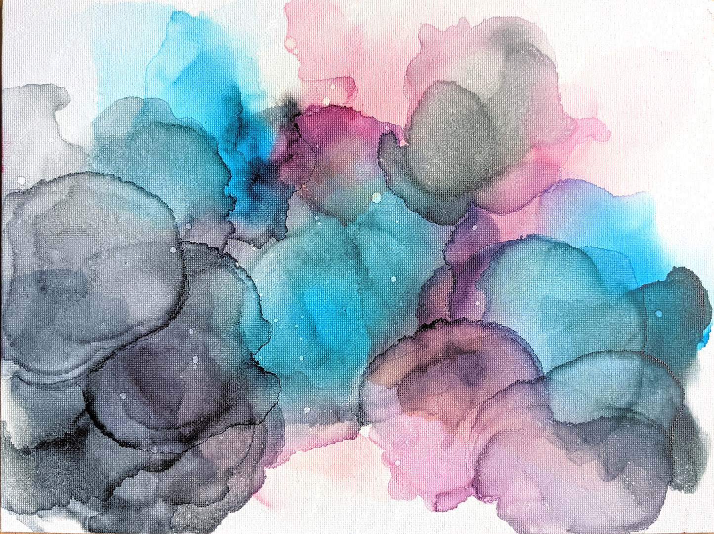 Scanned painting showing details and colors.