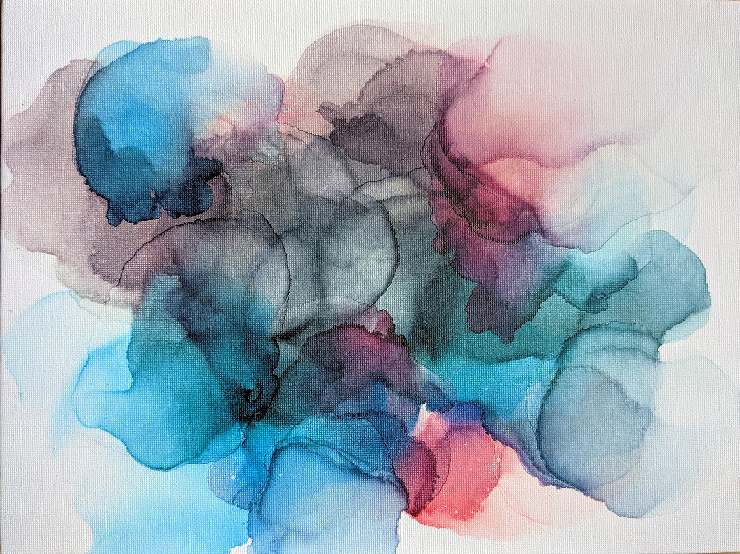 Scanned painting showing details and colors.