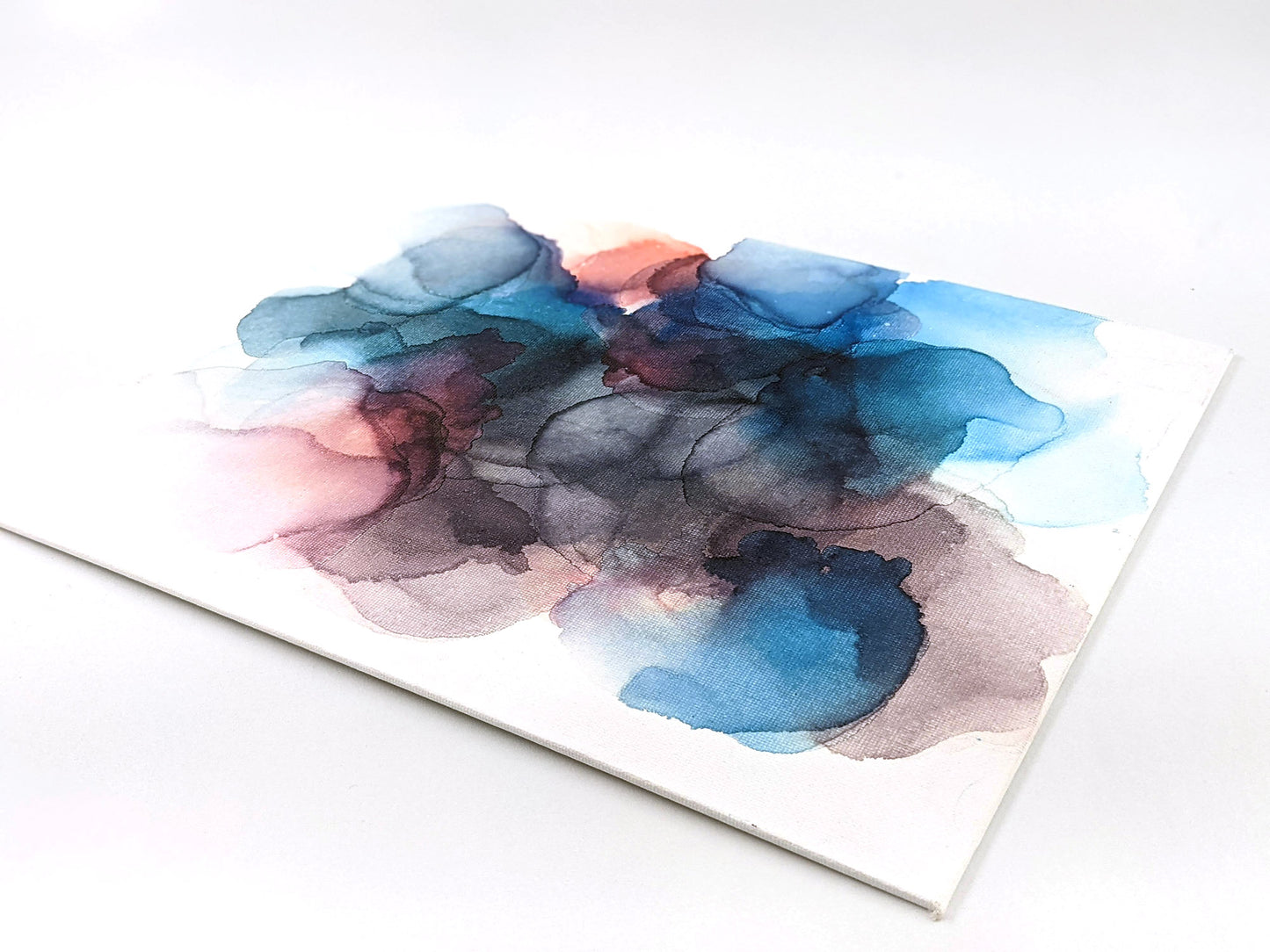Angled overhead view of the canvas panel.