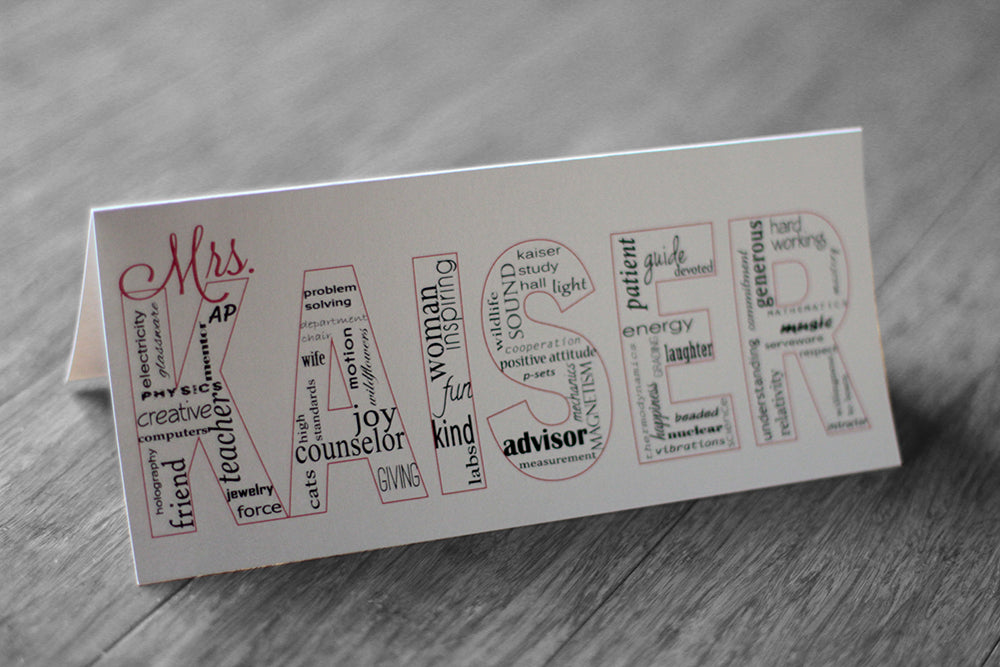 custom name art