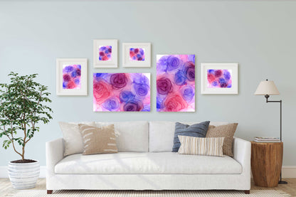 blushing blooms |  fine art print