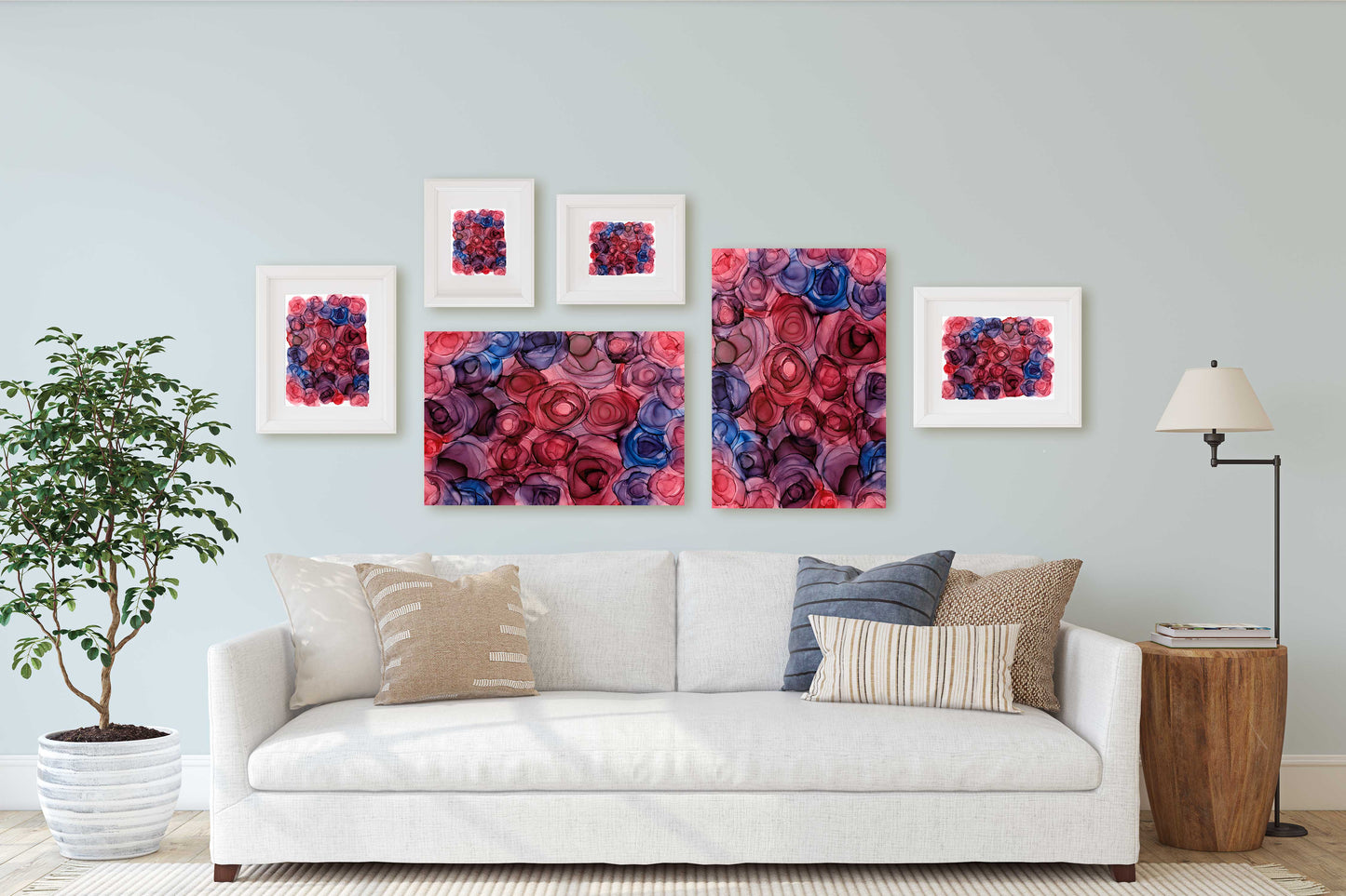 burgundy twilight |  fine art print