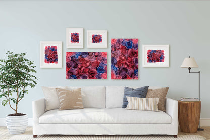 burgundy twilight |  fine art print