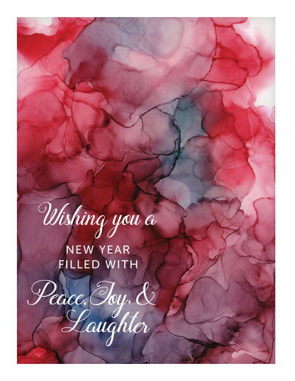 well wishes for the new year | peace joy and laughter | wishing you the best