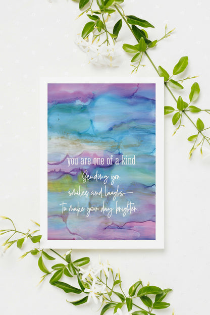 pirr [ a light breath of wind ] greeting card | speedy recovery wishes | wishing you the best