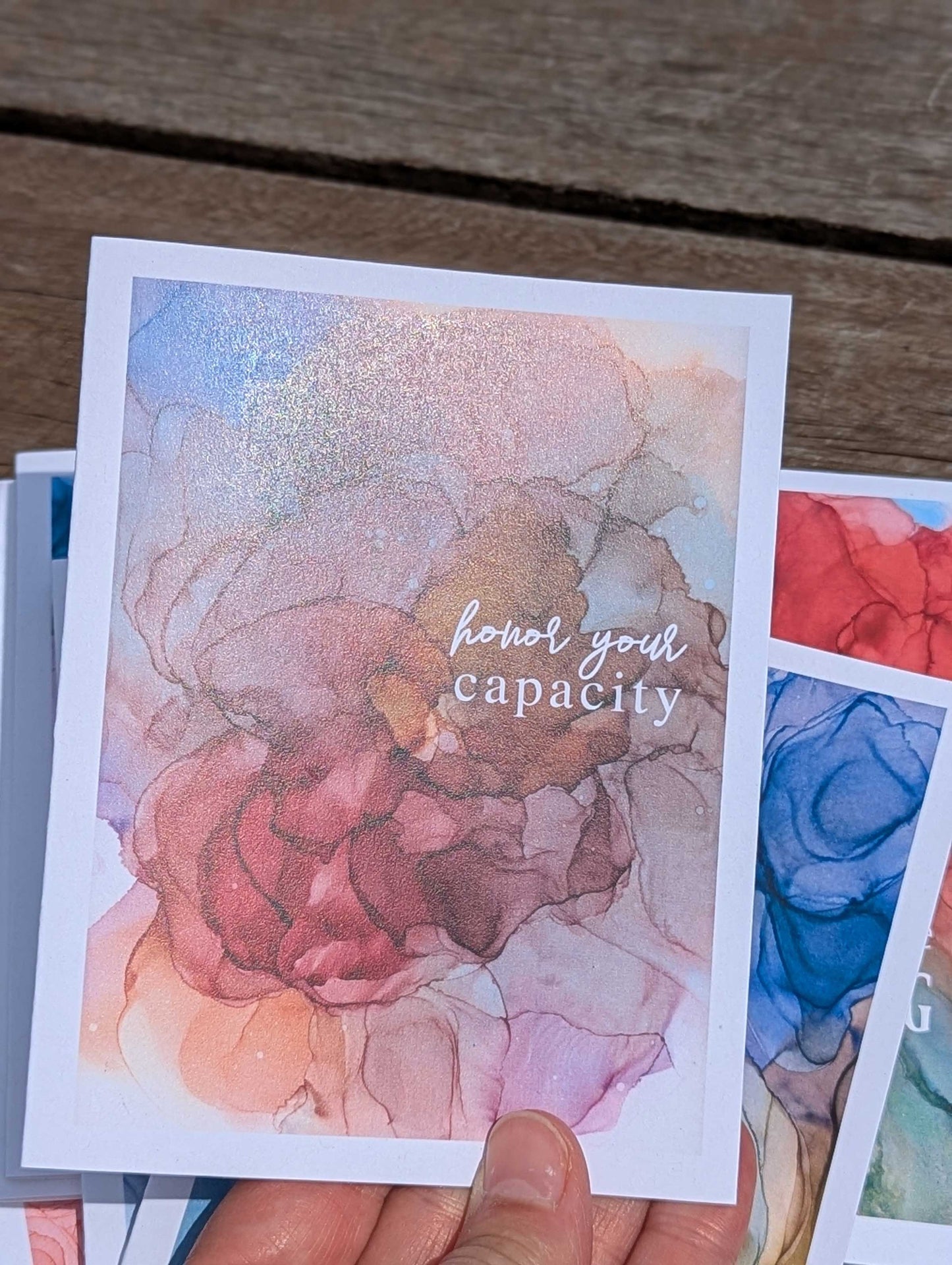 honor your capacity greeting card | I appreciate you | speedy recovery wishes | wishing you well