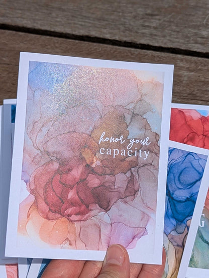 honor your capacity greeting card | I appreciate you | speedy recovery wishes | wishing you well