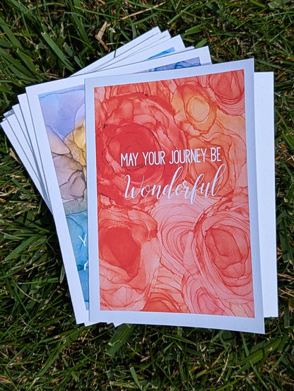 may your journey be wonderful greeting card | happy anniversary wishes for friends | wedding wishes for coworker