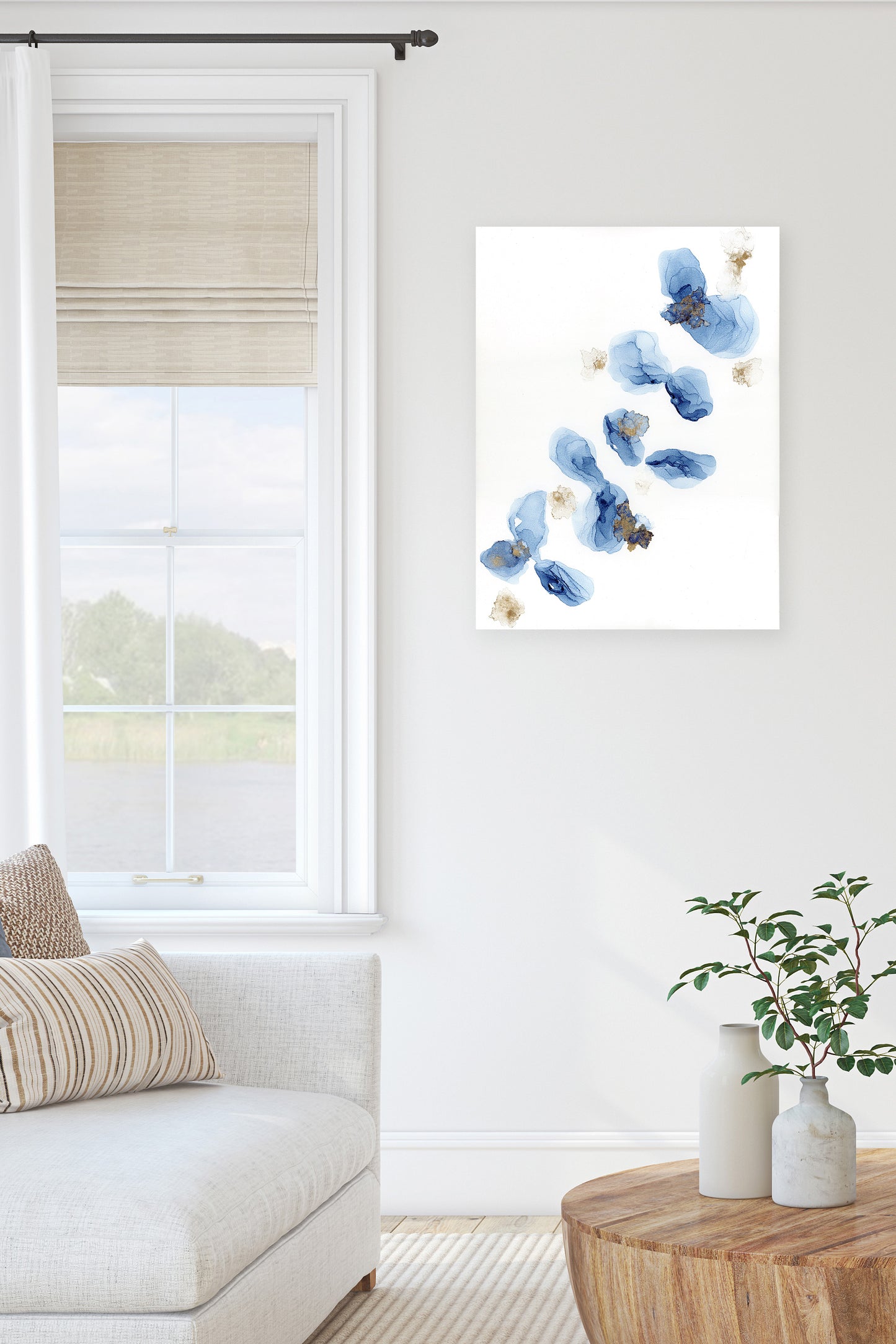 held between | abstract original art