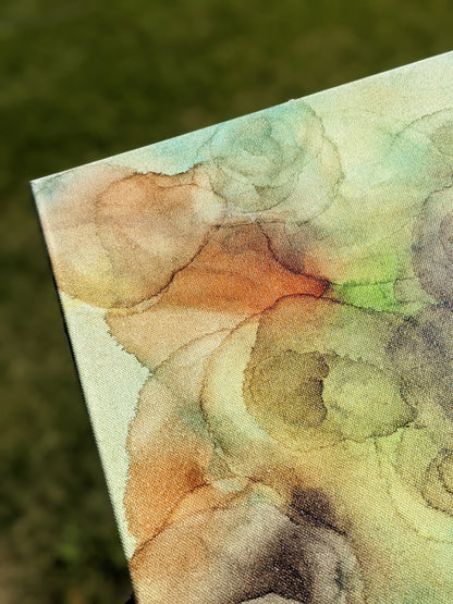 backwoods | woodland escape | abstract art original