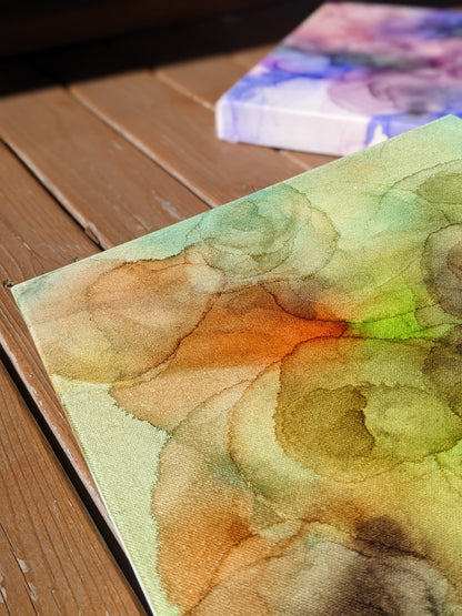 backwoods | woodland escape | abstract art original