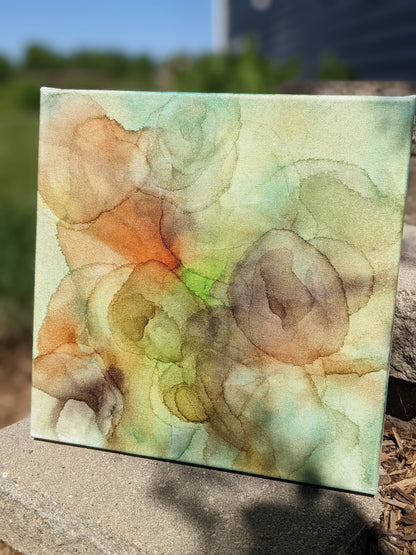 backwoods | woodland escape | abstract art original