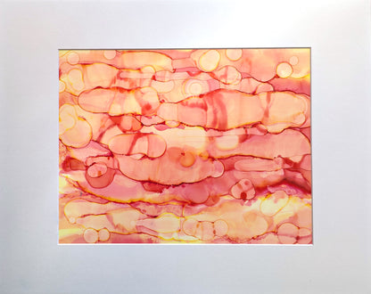 molten pathways| abstract art original