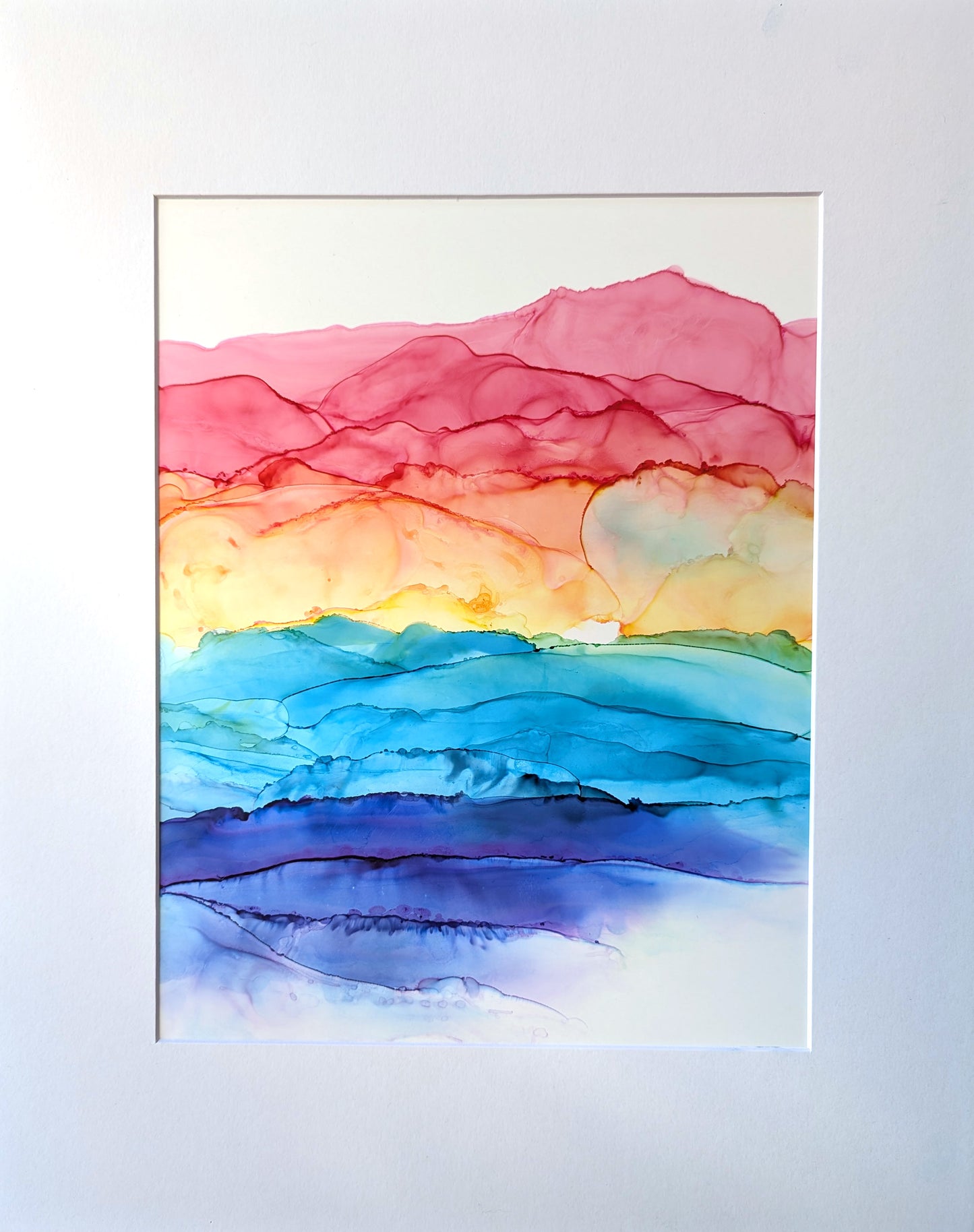 horizons of light | abstract art original