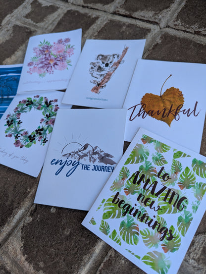 retirement well wishes | best wishes | enjoy the journey greeting card