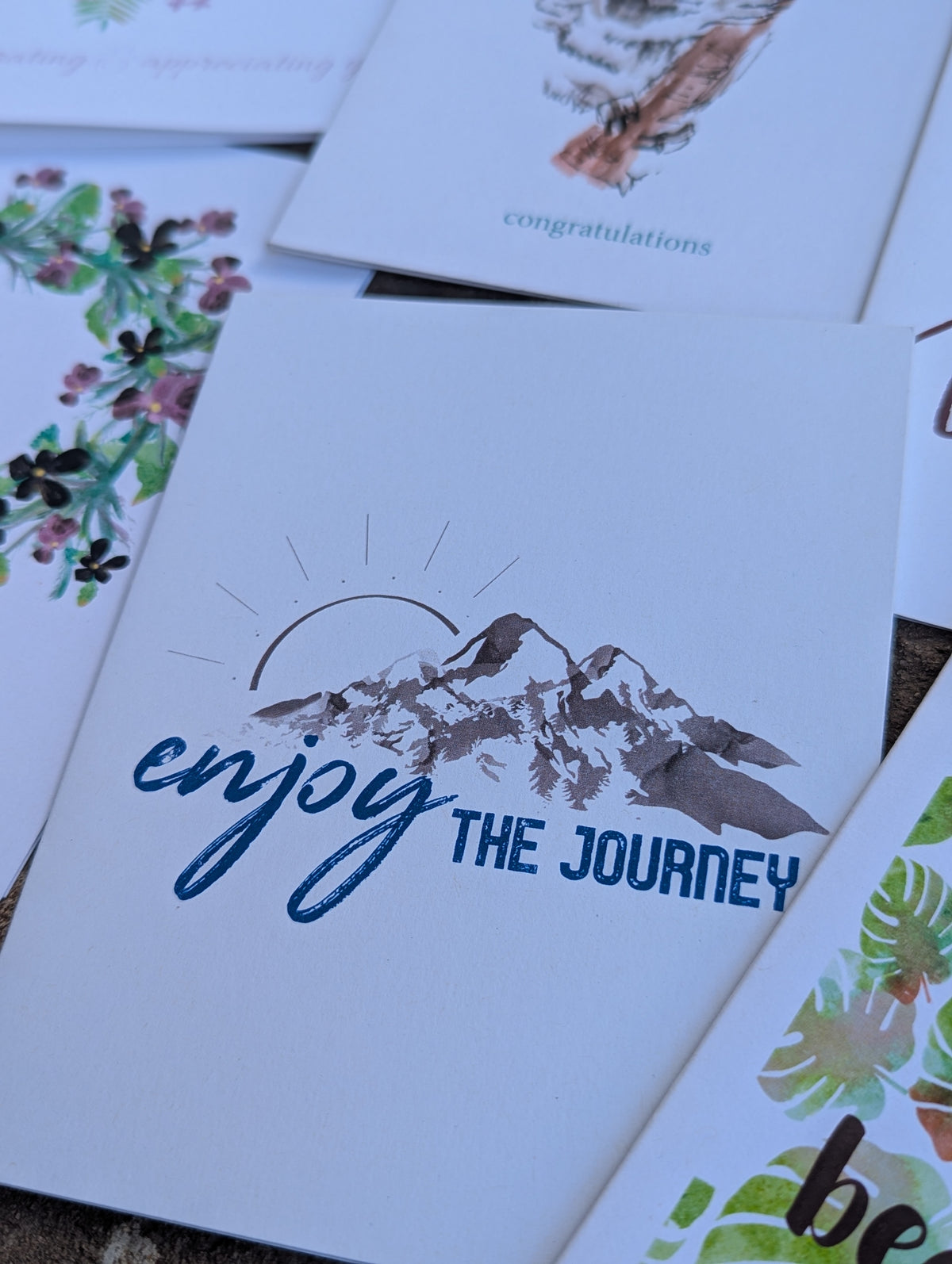 retirement well wishes | best wishes | enjoy the journey greeting card