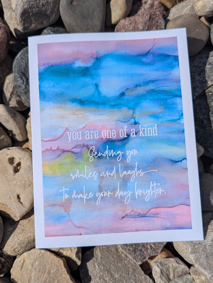 pirr [ a light breath of wind ] greeting card | speedy recovery wishes | wishing you the best