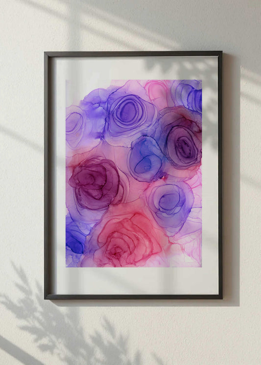 blushing blooms |  fine art print