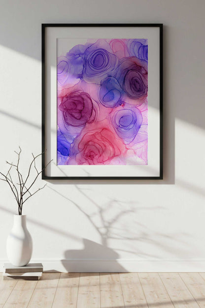 blushing blooms |  fine art print