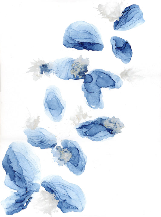 breath of blue | abstract original art