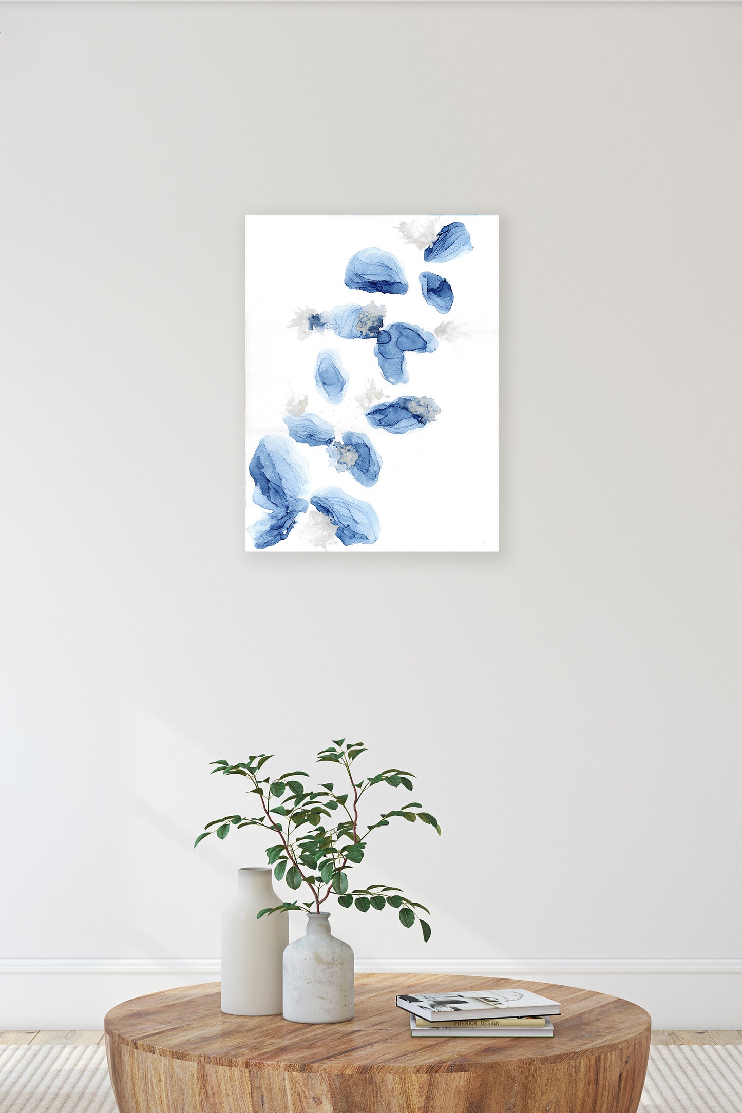 breath of blue | abstract original art