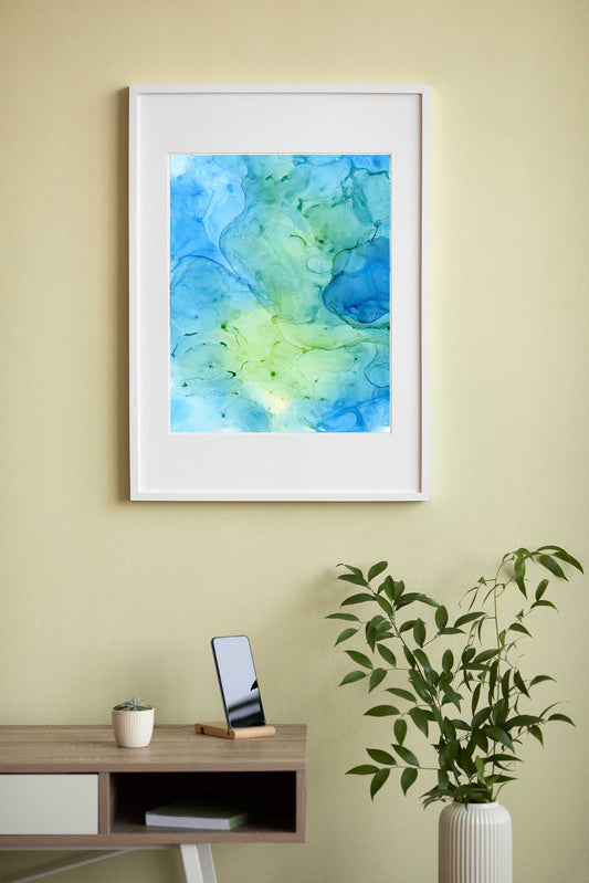 hidden currents | abstract art original