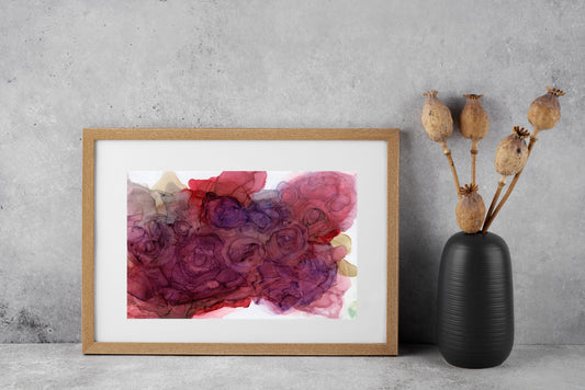 inviting love and joy |  abstract original art