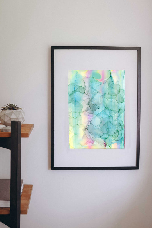 meadow light | abstract art original