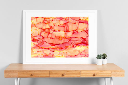molten pathways| abstract art original