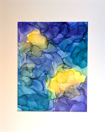 moonlit radiance | abstract art original