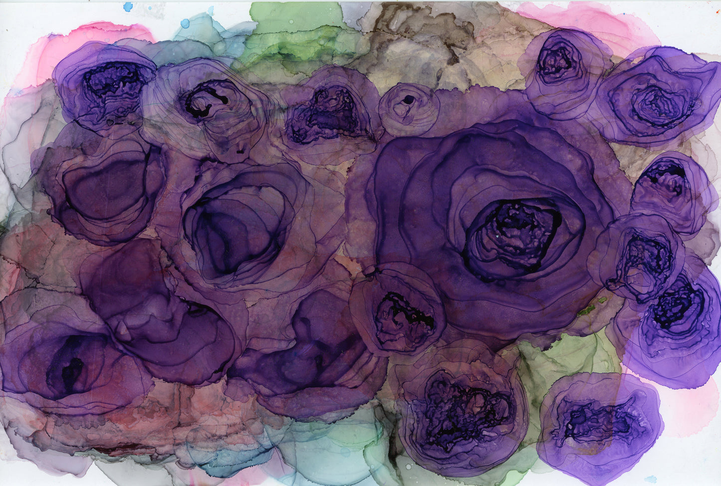 mysteries waiting to be explored |  abstract original art
