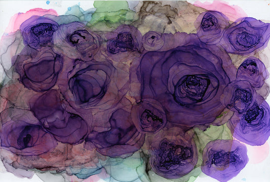 mysteries waiting to be explored |  abstract original art
