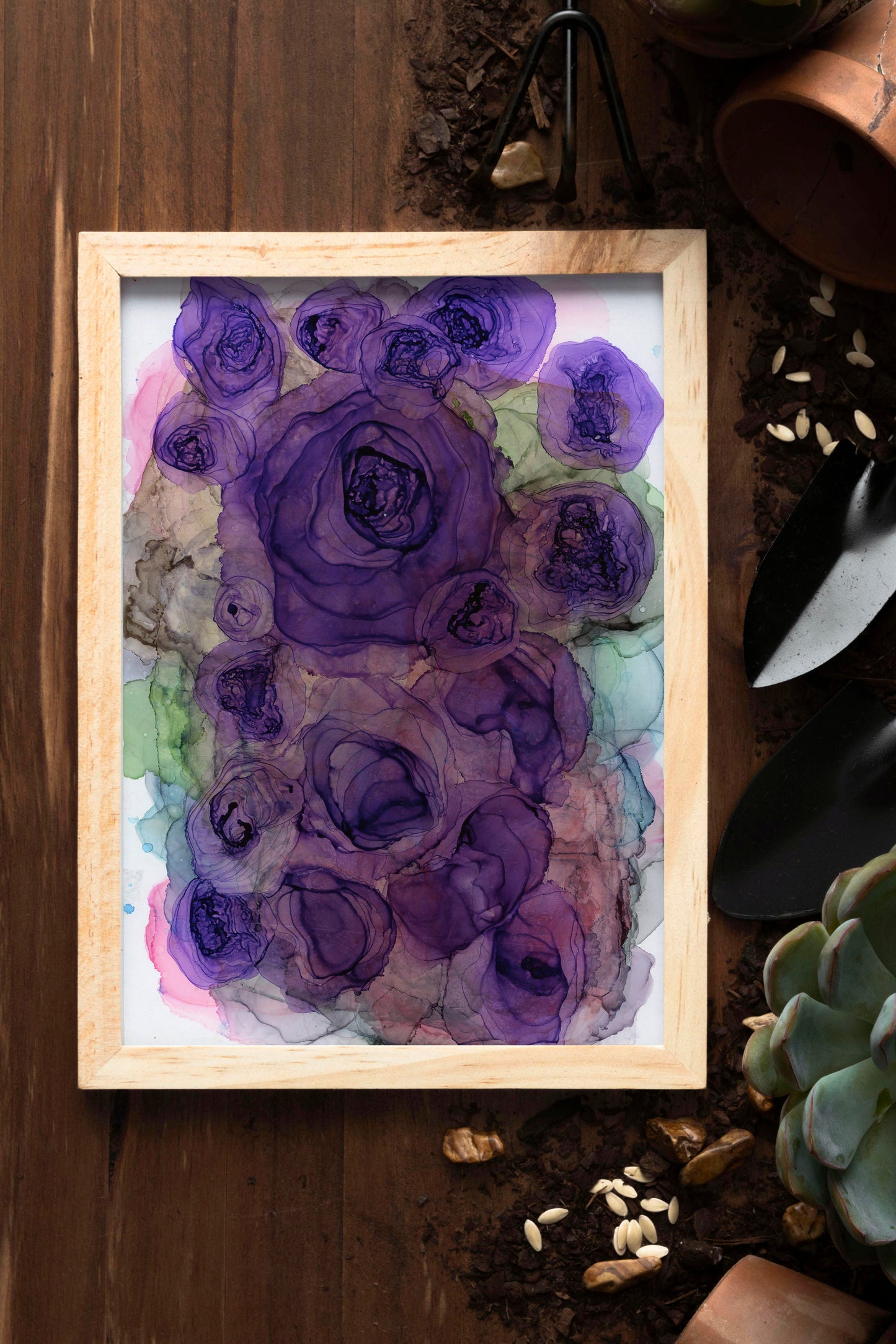 mysteries waiting to be explored |  abstract original art