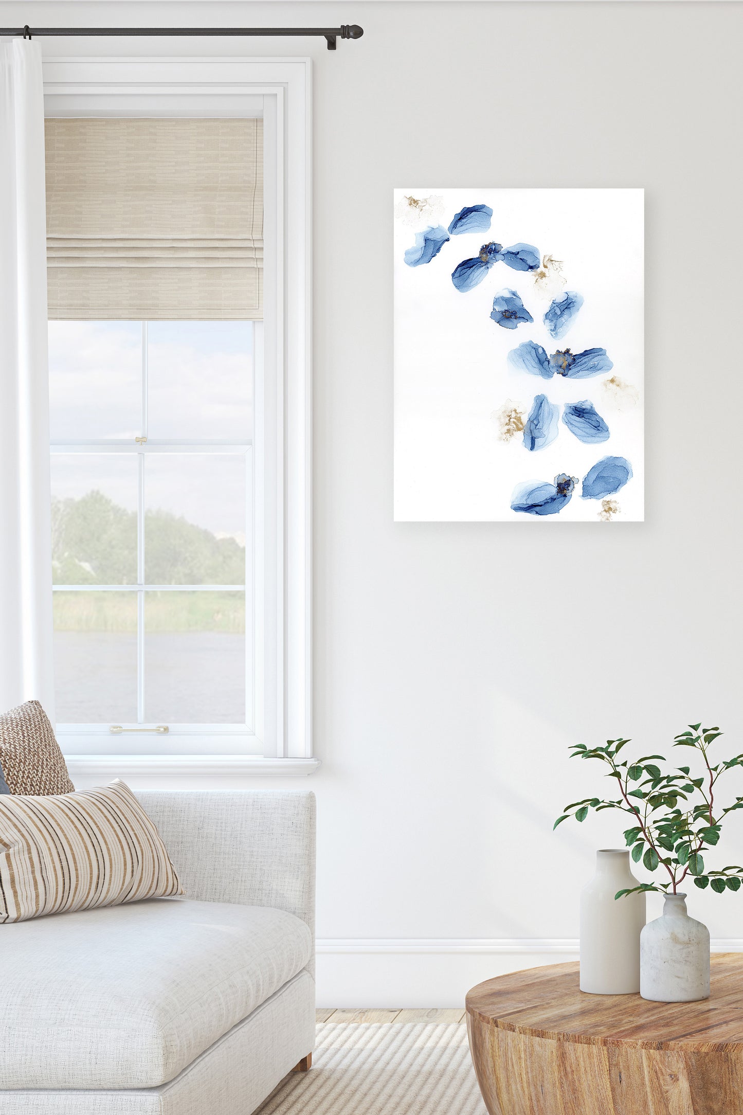 soft ascent | abstract original art