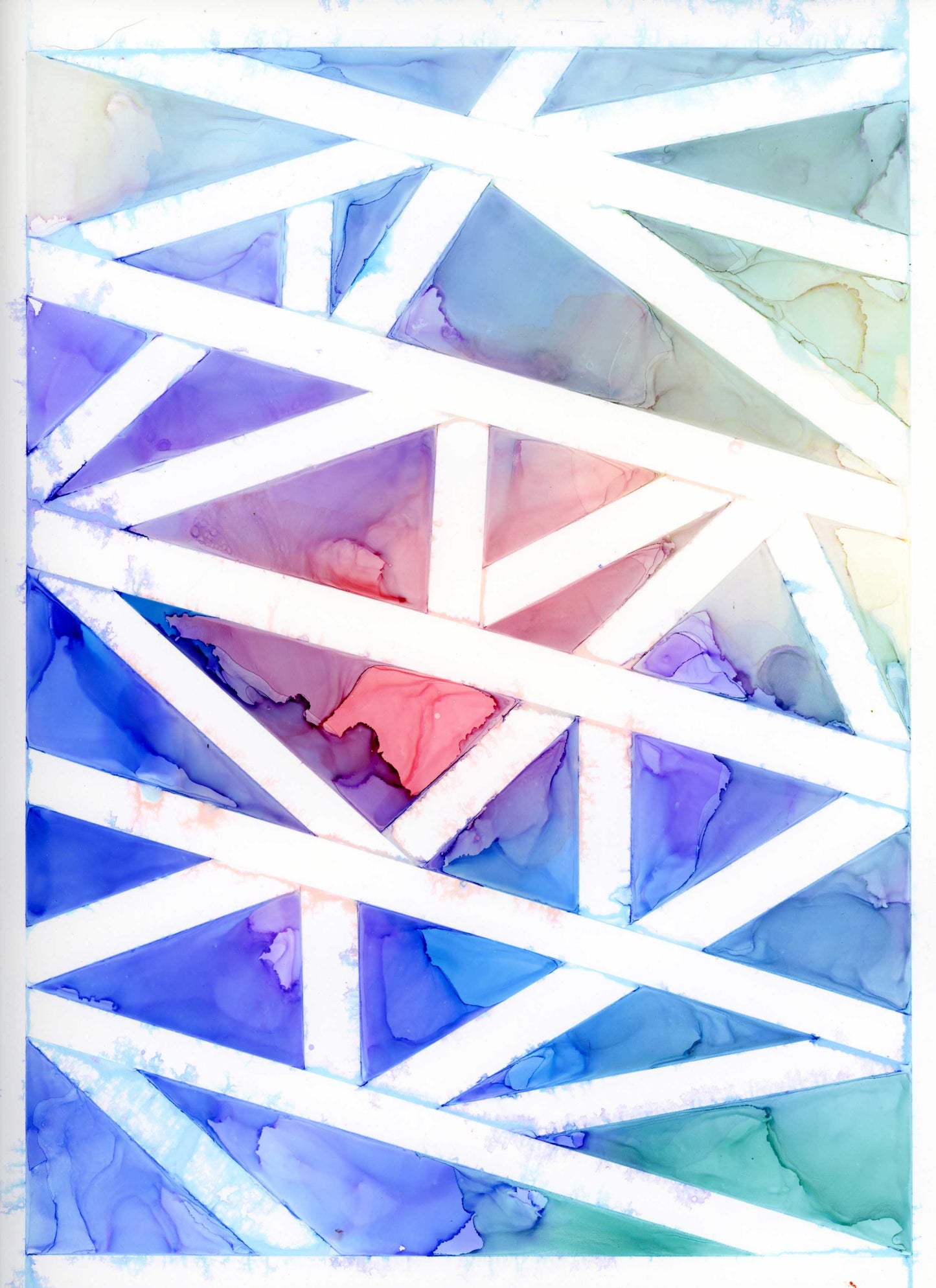 Soft Boundaries | abstract original art