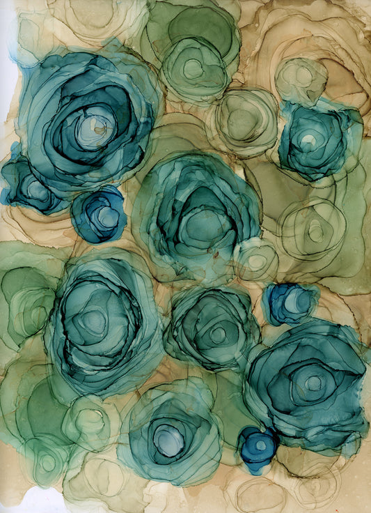 spirit of spring | abstract original art