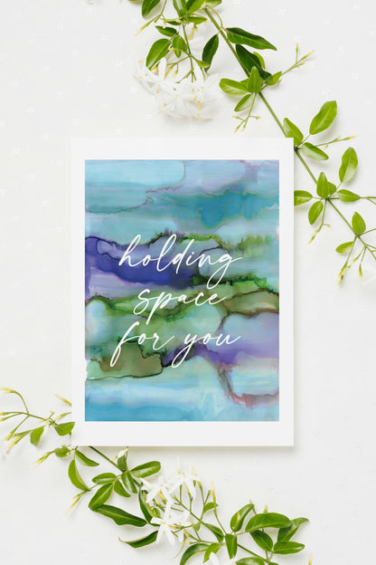 strength in quiet greeting card | I appreciate you | speedy recovery wishes | wishing you well
