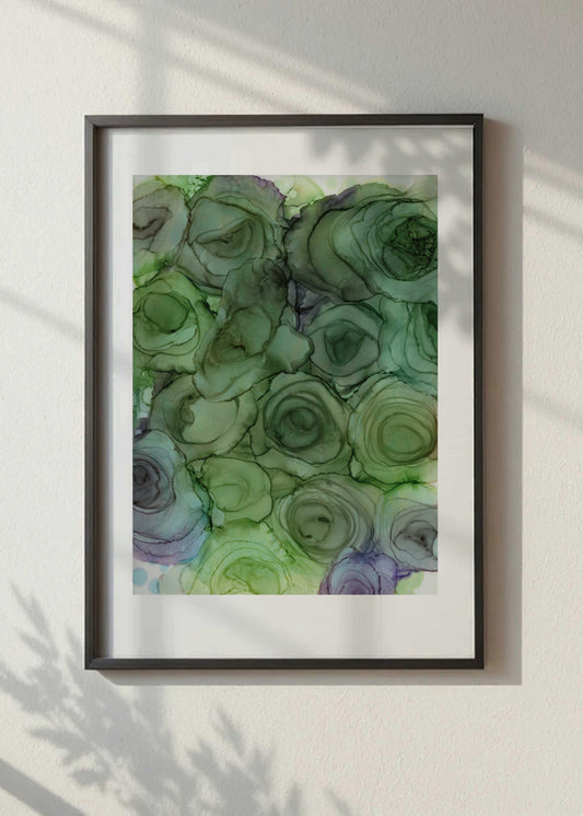 verdant blooms |  fine art print