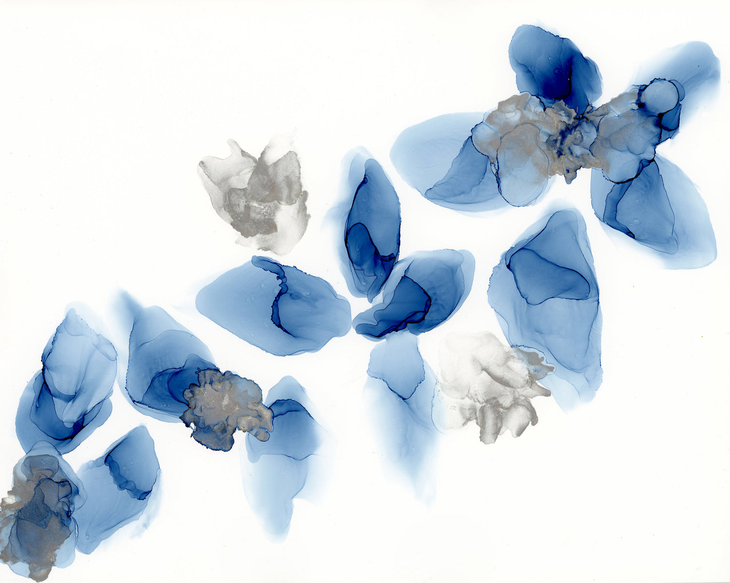 water, remembering | abstract art original