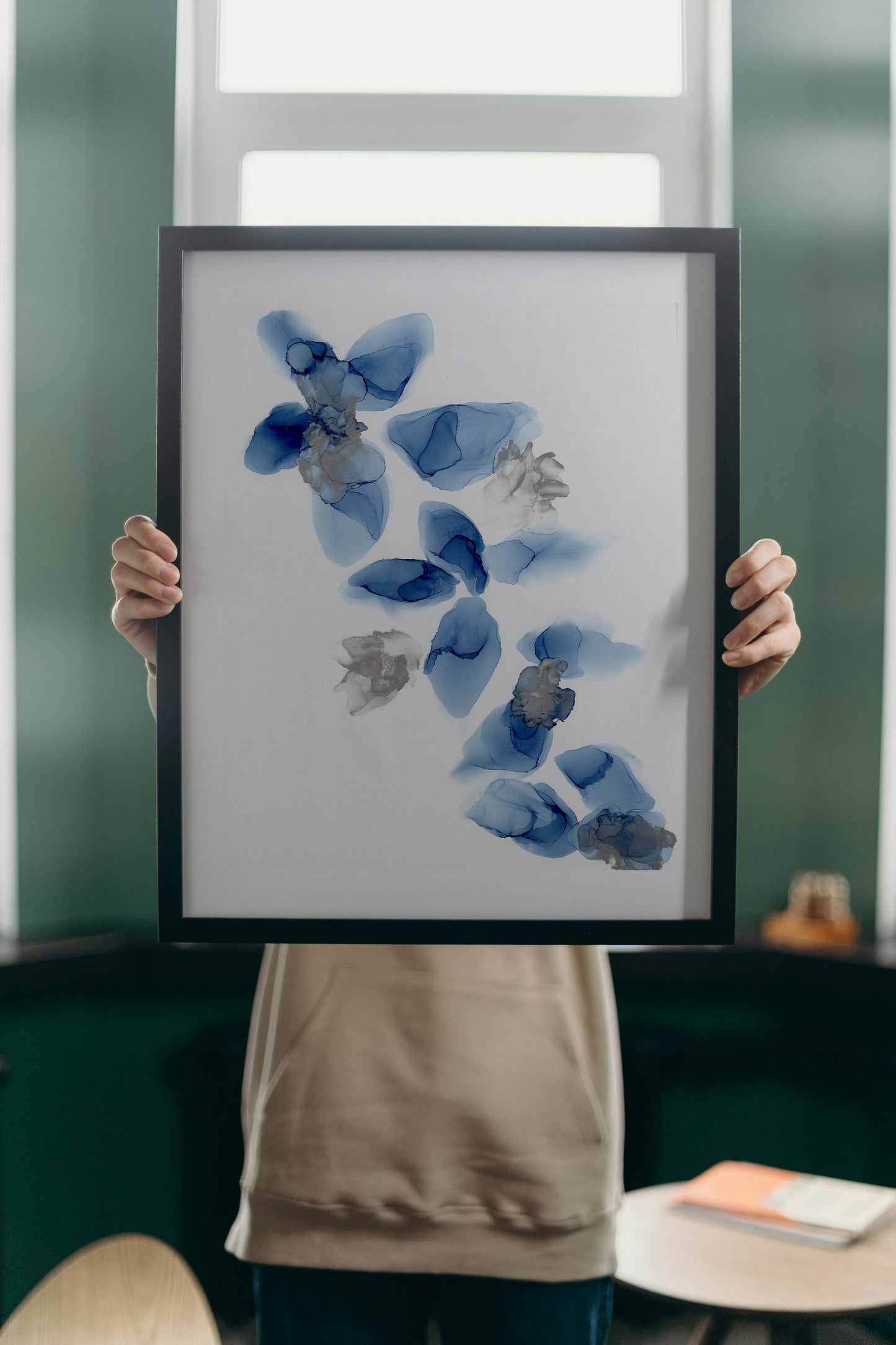 water, remembering | abstract art original